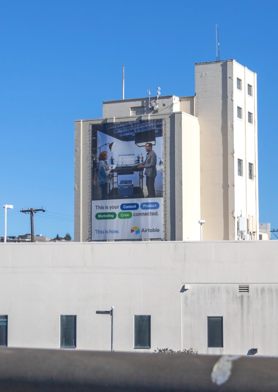 This Is How building wallscape in San Francisco